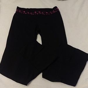 Champion Yoga Pants Split Bottom Opening
